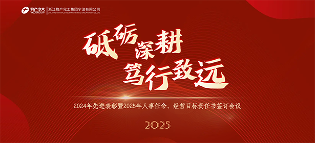 砥礪深耕 篤行致遠(yuǎn)——2024年先進(jìn)表彰暨2025年人事任命、經(jīng)營目標(biāo)責(zé)任書簽訂會(huì)議